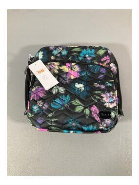 Lug Ranger 2 RFID Medium Crossbody Bag - Bloom Black Zebra Print with Top Handle